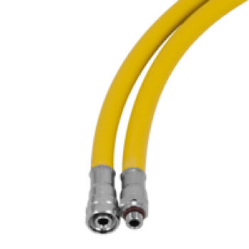 Scubaforce MP Hose Rubber 100cm Yellow